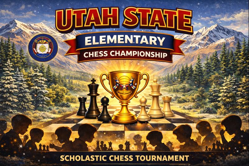 2026 Utah State Elementary Championships at Utah Chess Association in Provo, UT (1/31)